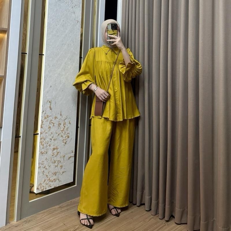 JENA SET RAYON TWILL POLOS