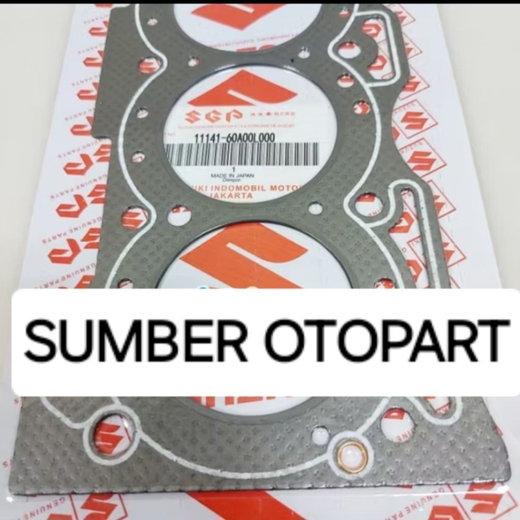 Gasket Cylinder Head Paking Head Suzuki Futura karbu Karbulator Original