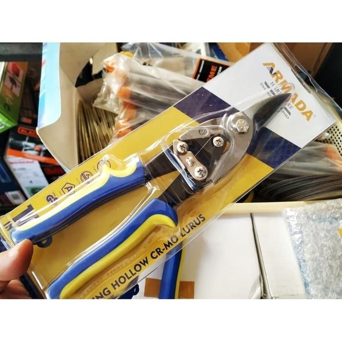 gunting potong ARMADA tang potong baja ringan 10" gunting hollow