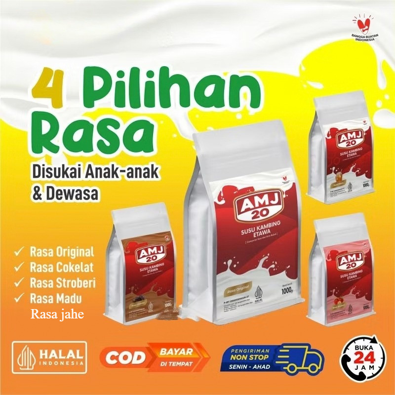 Susu kambing etawa amj kemasan 1 kg