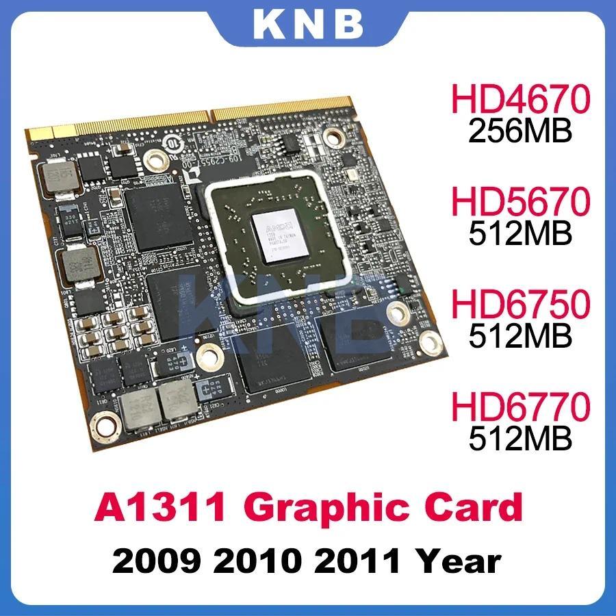 Original HD 4670 5670 6750 6770 VGA Video Card For iMac 21.5" A1311 Graphics Card 256MB 512MB 2009 2