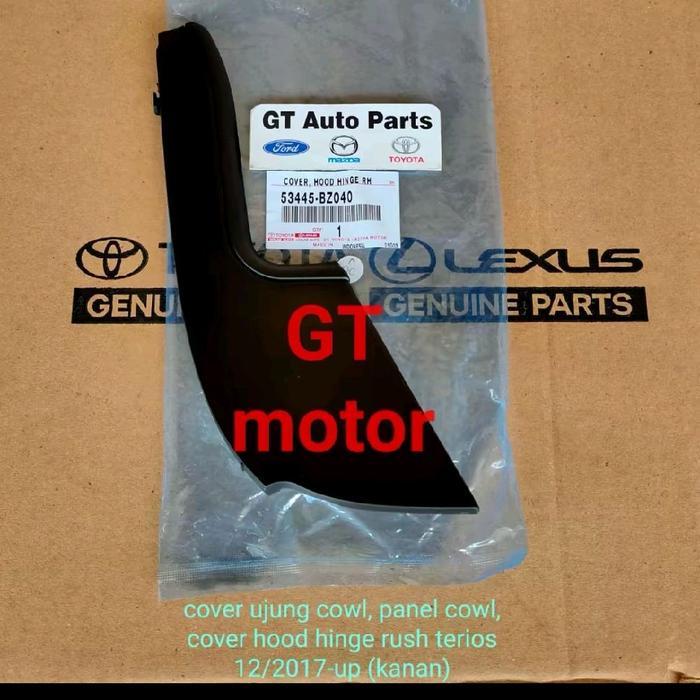 53445-BZ040 53446-BZ040 KARET SEAL SAMBUNGAN PANGGANGAN SATE COWL KANAN KIRI ALL NEW RUSH TERIOS ORI