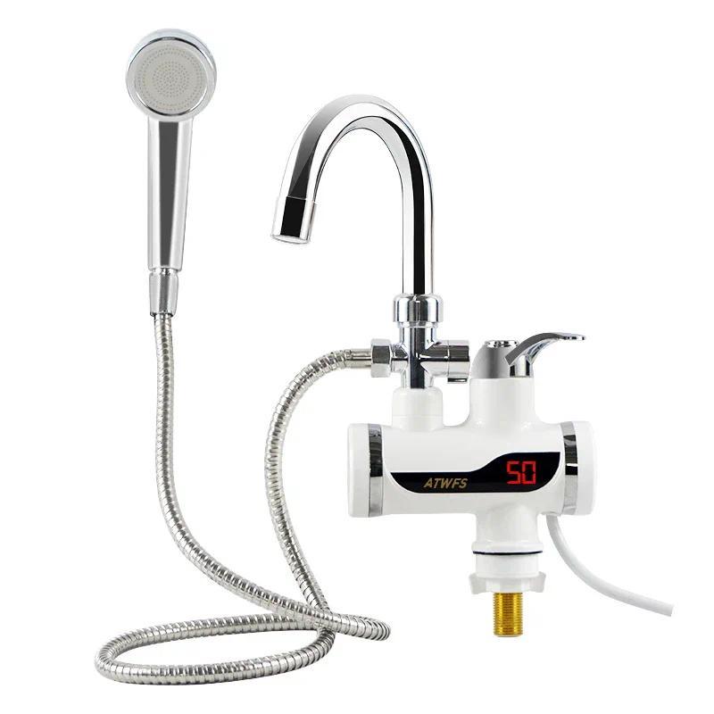 Electric Instant Shower Water Heater Instant Hot Water Faucet Kitchen Electric Tap Water Heating Ins