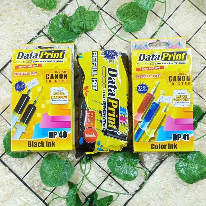 TINTA CANON PRINTER REFILL KIT (WARNA/HITAM) - KDY