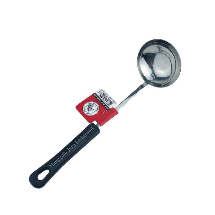 Zebra Chinese Ladle 3" Bakelite Handle 105208 / Sendok Sayur