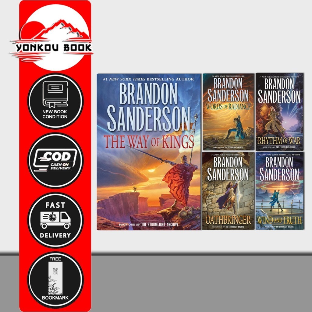 The Stormlight Archive  5 book series ( The Way of Kings - Words of Radiance - Oathbringer - Rhythm 