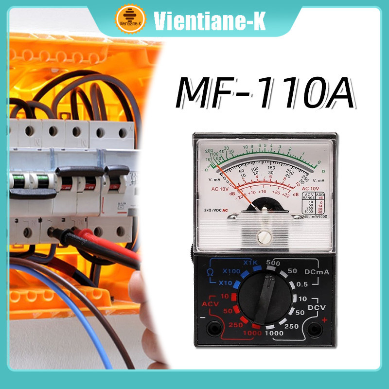 Multimeter / Multi Tester Manual / Analog Meter / Avometer Digital / Test Analog