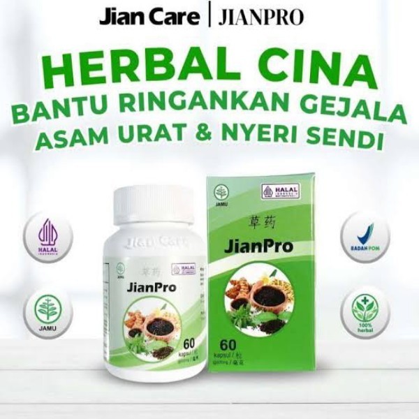 Jian Care Jianpro Obat Herbal Encok Pegal Linu