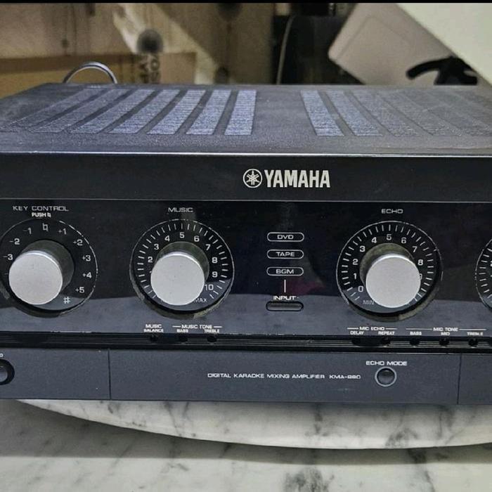 Yamaha digital karaoke mixing amplifier KMA-980 Mixer