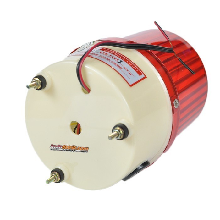 Lampu Darurat Bohlam 5 " Rotary Warning Light + Buzzer 24V DC TAB