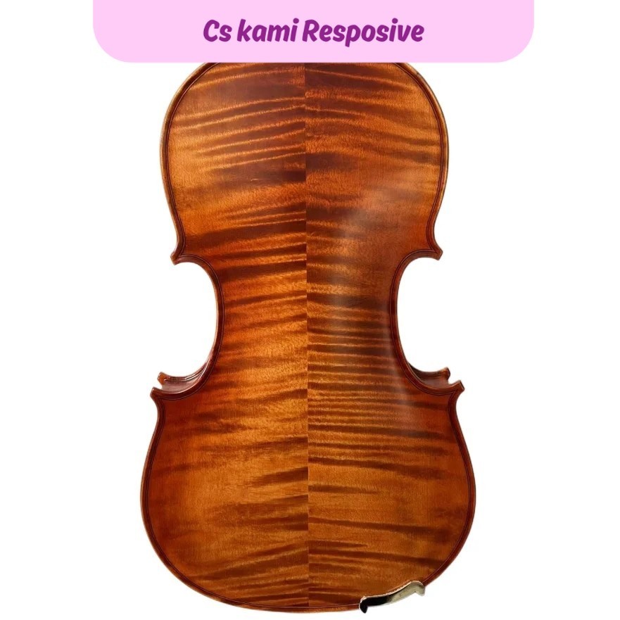 MM Professional Baroque style maestro violin 4/4,drawing and sculpted volute #14682
