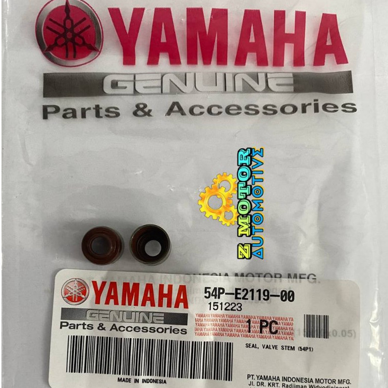 Sil Seal Klep Yamaha Mio J/Mio M3/Mio Soul/Mio Gt Soul/Gt 125 Satuan Part Yamaha Original  Seal Sil 