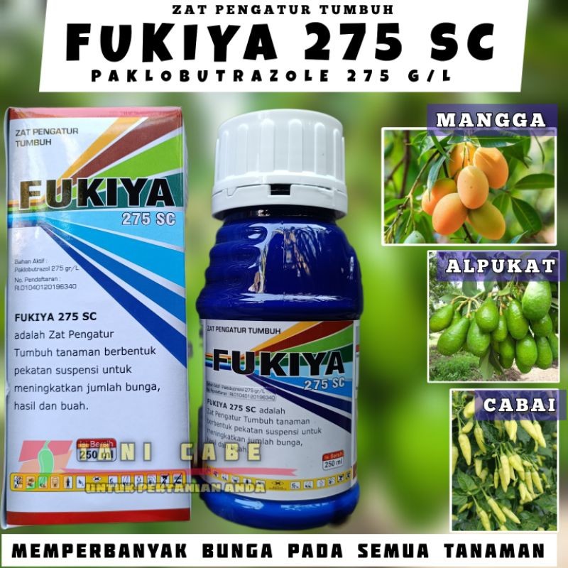 FUKIYA 275 SC perangsang bunga&buah ORIGINAL
