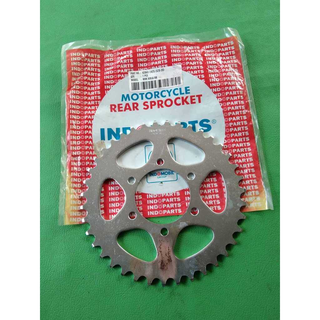 Gear gir belakang 520-39T Kawasaki Ninja RR