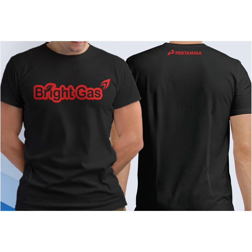 Kaos Pertamina Bright Gas Baju Perusahaan