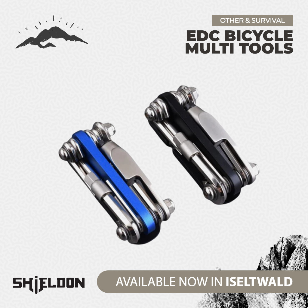 Multi Tool Sepeda Serbaguna Shieldon JQ0313 EDC Bicycle Multi Tools