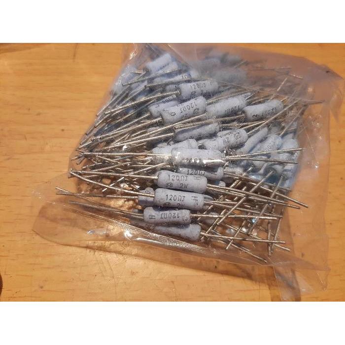 Resistor 120R 120ohm 120 ohm 2Watt 2 Watt Matsushita/Panasonic NEW....