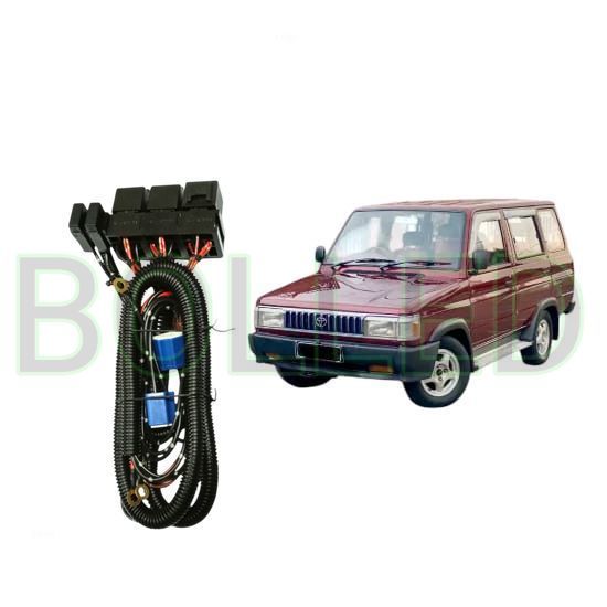 Relay Set Lampu Utama LED H4  Mobil Toyota kijang Grand Extra BLD