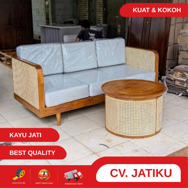 kursi tamu sofa kursi sofa rotan kursi rotan kursi tamu rotan kursi tami kayu jati terlaris