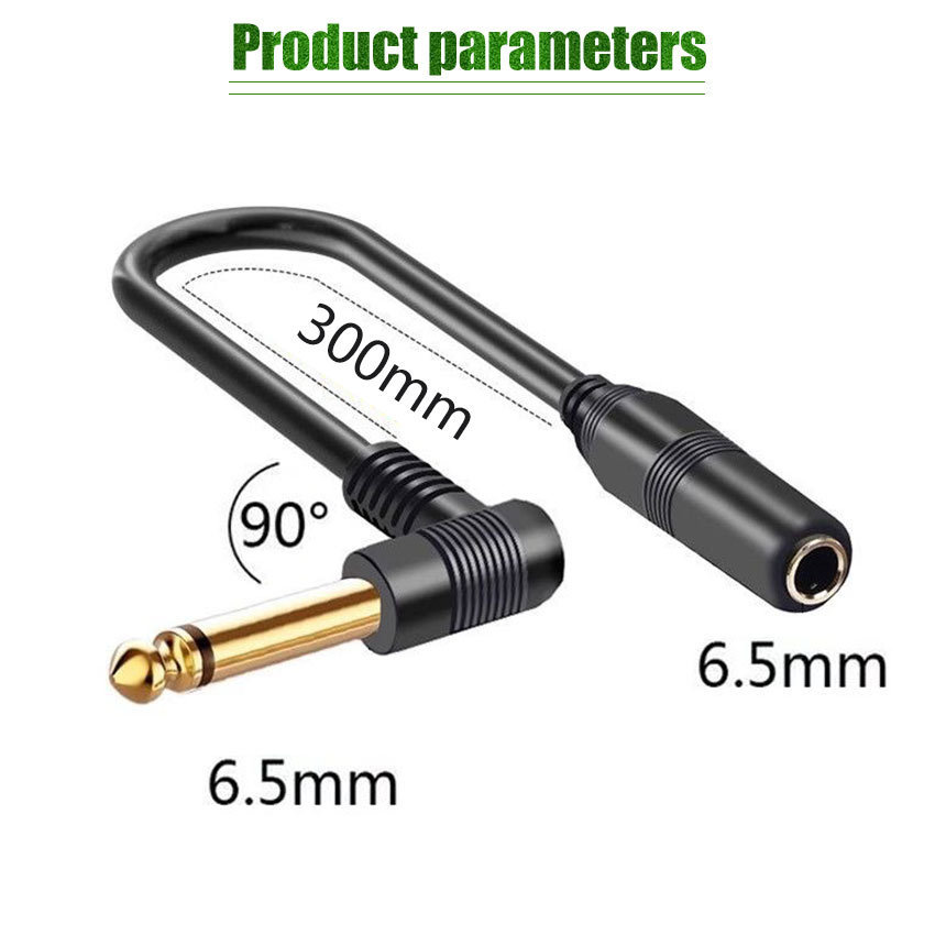 Kabel Audio Profesional Jack Akai L To Akai Female 6.5mm Kabel Jack Akai Mono Siku/L To Akai Mono