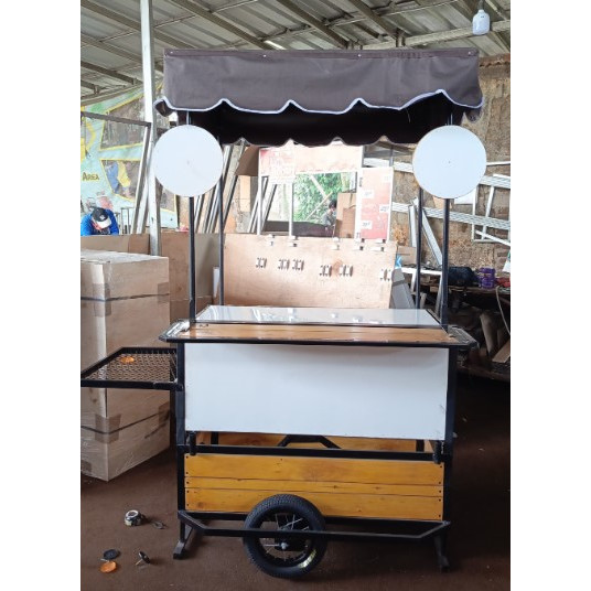 Booth Portable Praktis dengan Roda