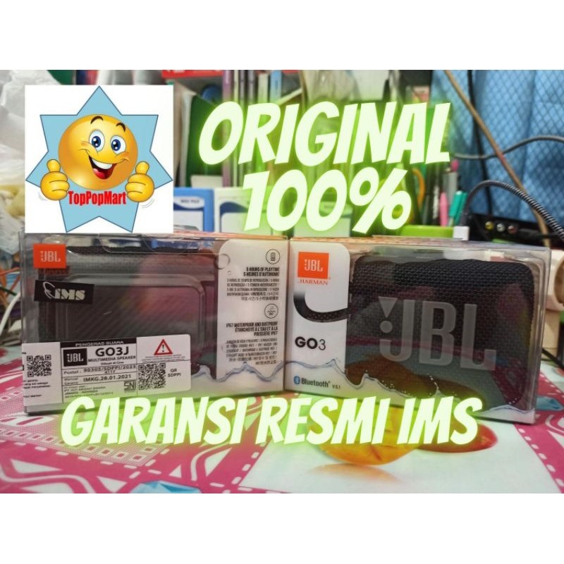 JBL GO,JBL GO 2,JBL GO 3 Original 100% - Blueetooth Speaker Garansi Resmi IMS