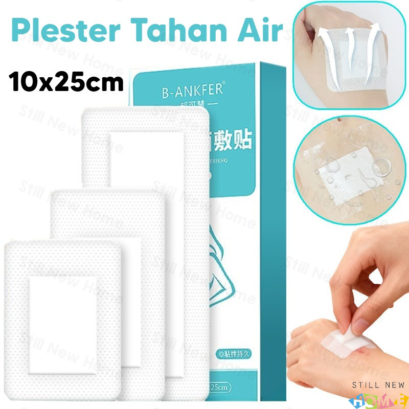 Plester Tahan Air Plester Luka Anti Air Plesterin Perban  Plester Luka Pasca Operasi Steril Waterpro