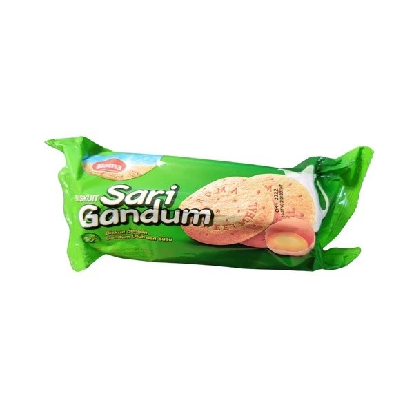ROMA SARI GANDUM 39gr BISKUIT RENYAH ENAK SEHAT MAYORA SNACK KILOAN GROSIR TERMURAH MAKANAN RINGAN C