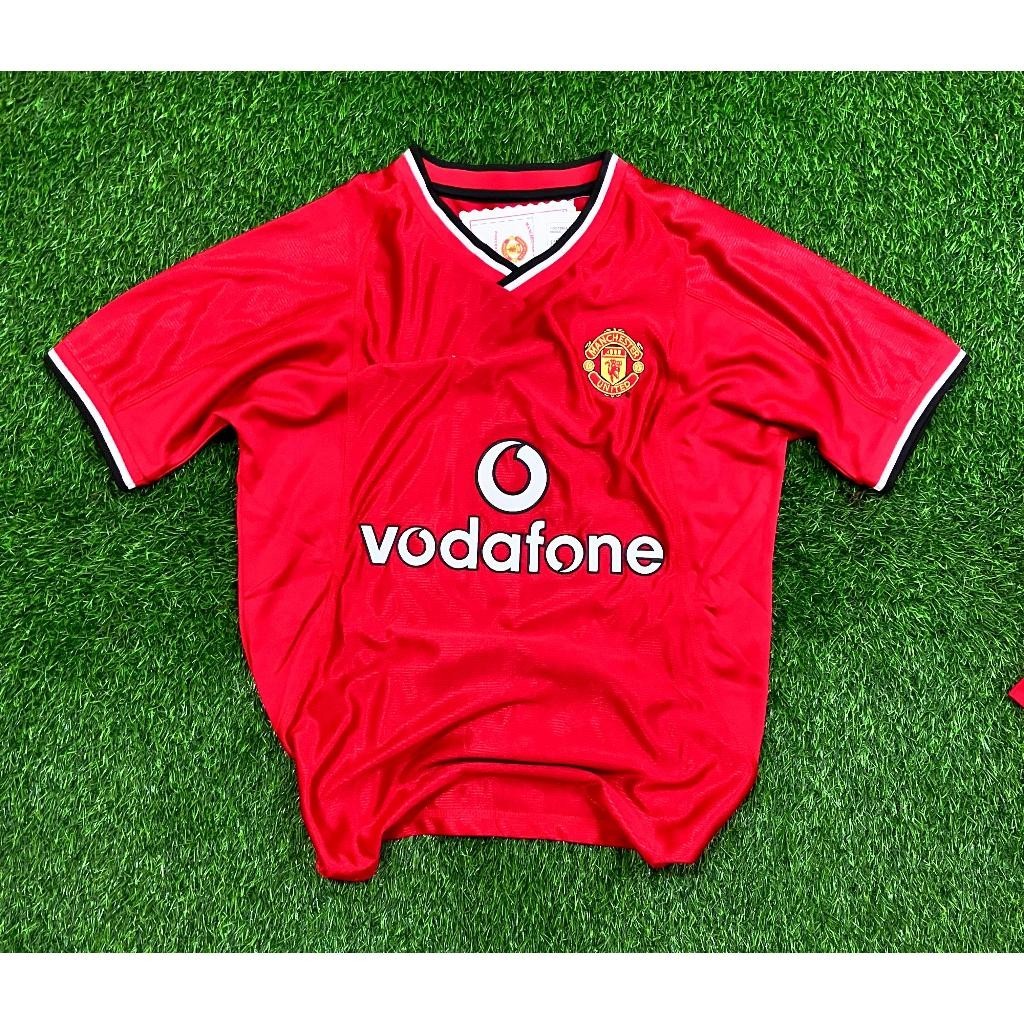 JERSEY RETRO VINTAGE MEN.U HOME VODAFONE 2000/2002 GRADE AAA CLASSIC