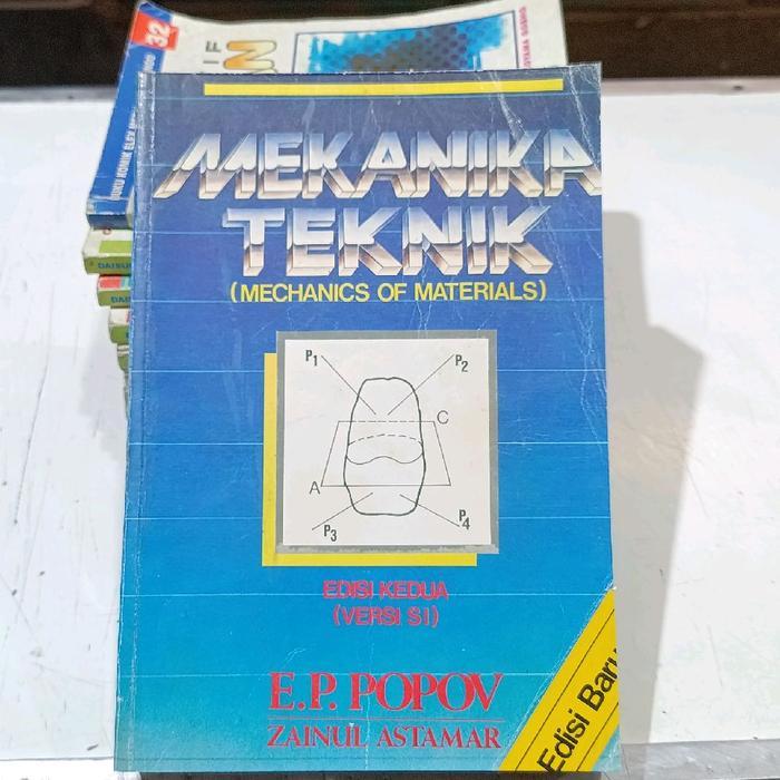 Buku Mekanika Teknik ( Mechanics of Materials )  - Popov ( Original )