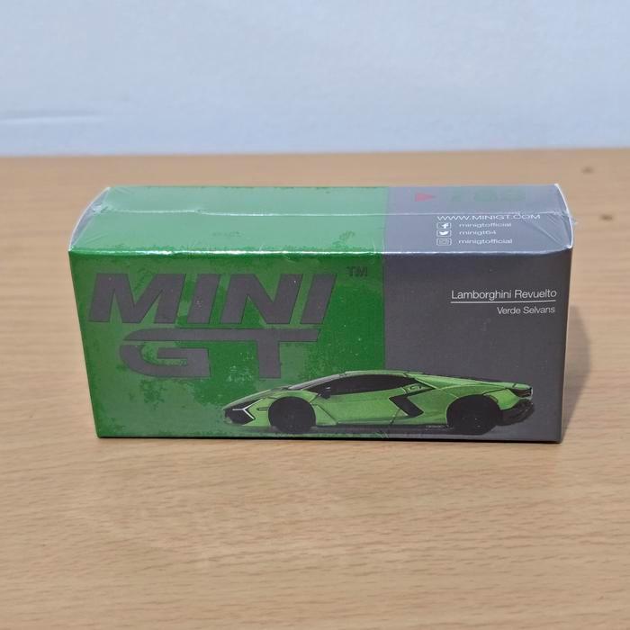 Hobby Koleksi Mobil Mainan Mini Scale 1/64 Diecast MiniGT 789 Lamborghini Revuelto LR27