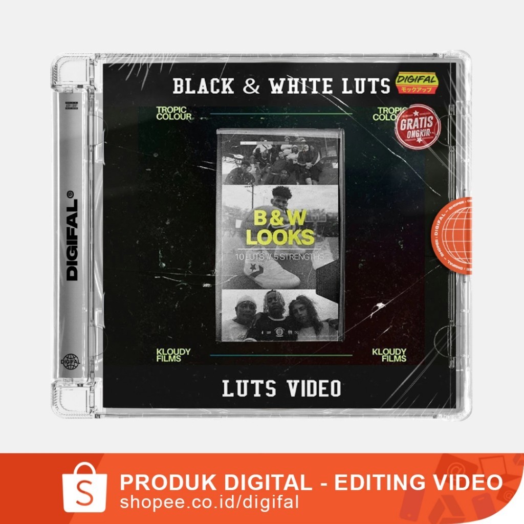 Tropic Colour - BLACK & WHITE LUTS - LUTs Video