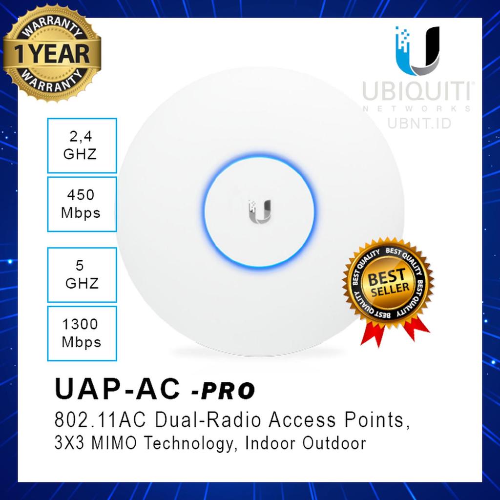 UbiquitI UAP-AC-PRO Ubnt Unifi Access Point AC Dual Band M