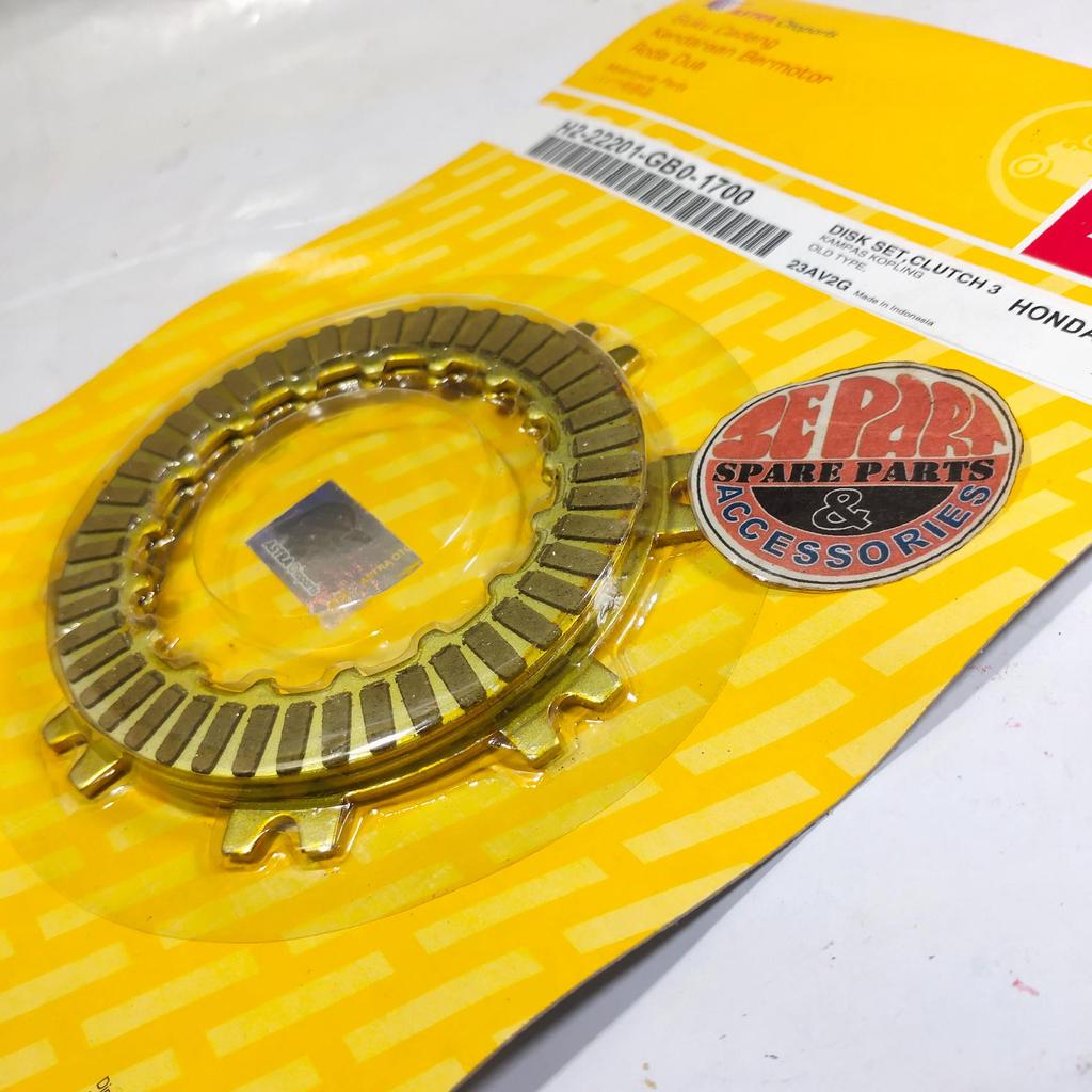 [3E Parts & Acc]  Kampas kopling C70 C700 C800 Astrea 800 Honda Aspira  Barang Langka