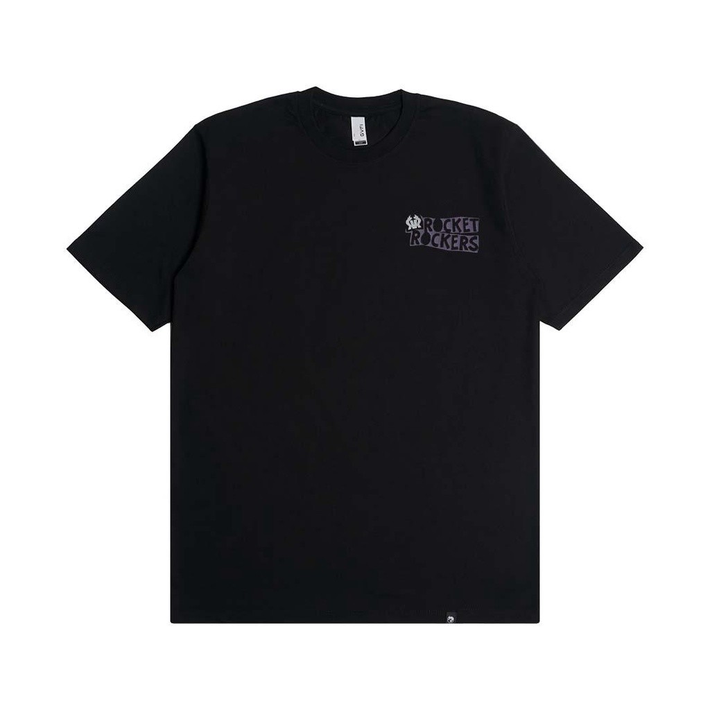 (COD) Collaboration GVFI X Rocket Rockers Tees Skate Rockers Black