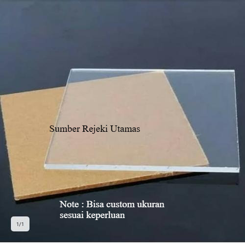 acrylic sheet 8mm / akrilik lembaran 8mm 30cm x 80cm