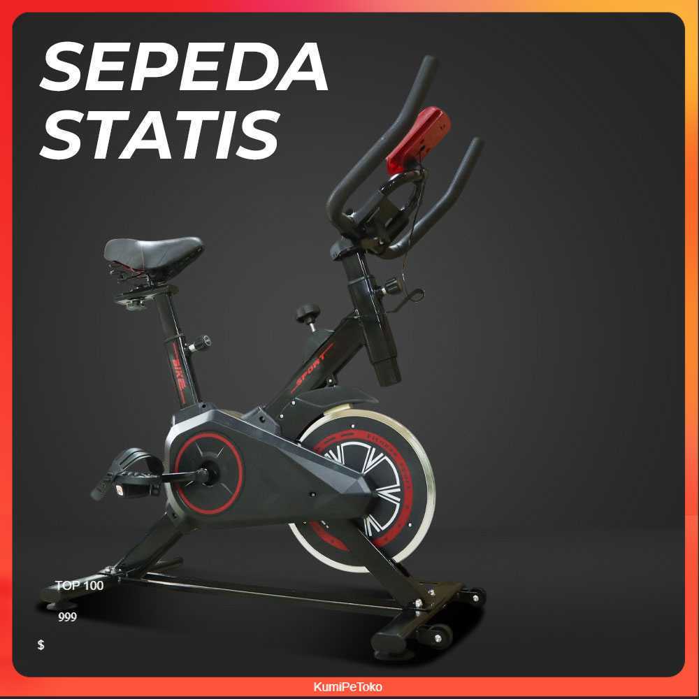 L-Felton Sepeda Statis Spinning Bicycle Exercise Indoor Gym Bike - LF110