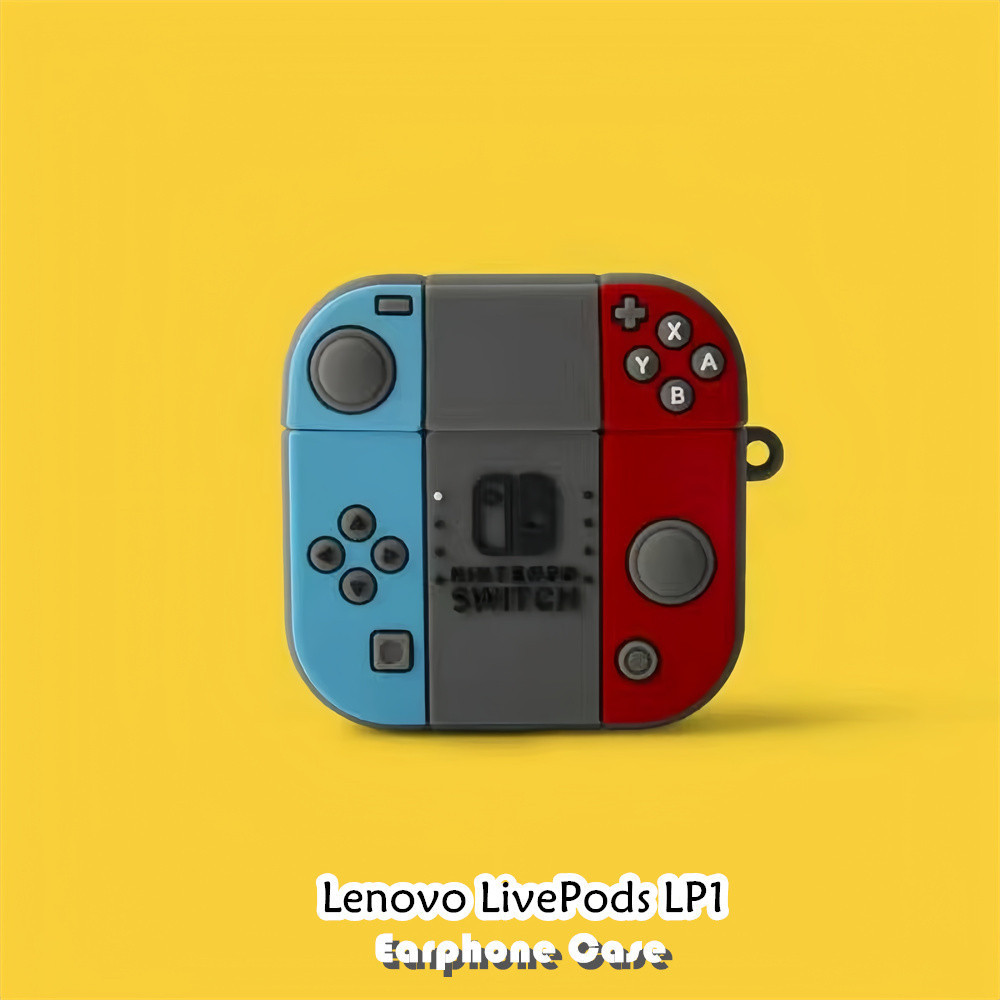 Distinctive Untuk Lenovo LivePods LP1 Case Kartun Trendi Soft Silikon Earphone Case