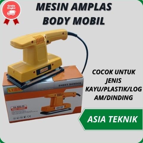 Mesin amplas orbital sander Elektrik Sander Mesin Amplas Kayu Mesin Amplas Tembok
