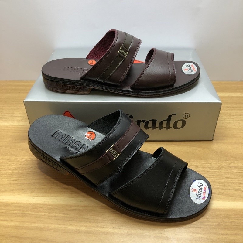 Mirado Sandal Pria Kulit 100% Original 974