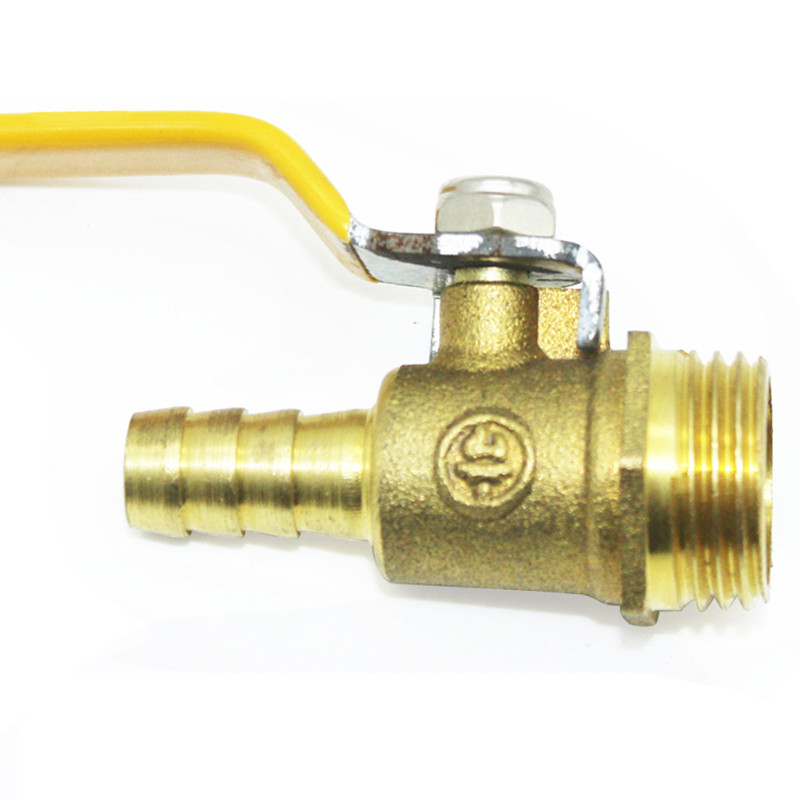 TERLARIS Keran Gas 1/2 Inch Kran Oven Gas Kran Gas Water Heater Stop Kran Gas Bahan Kuningan