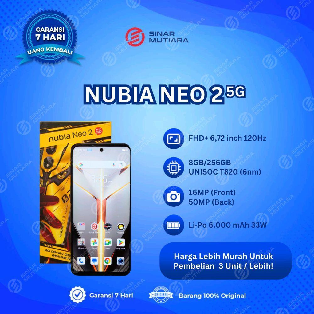 ZTE NUBIA NEO 2 8/256 GB (5G) HP SECOND ORIGINAL SINAR MUTIARA CELL