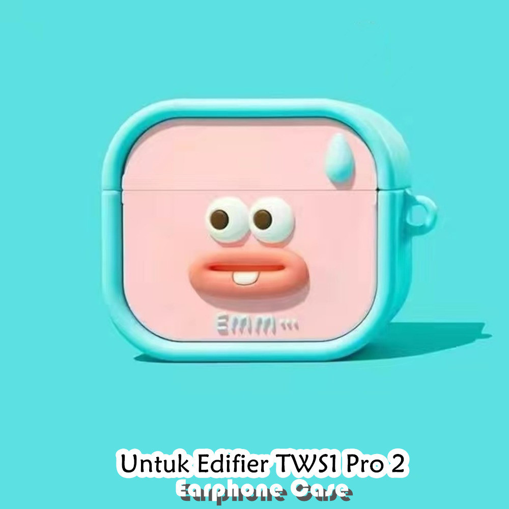 Distinctive Untuk Edifier TWS1 Pro 2 Case Soft Silikon Earphone Case Inovasi Kartun