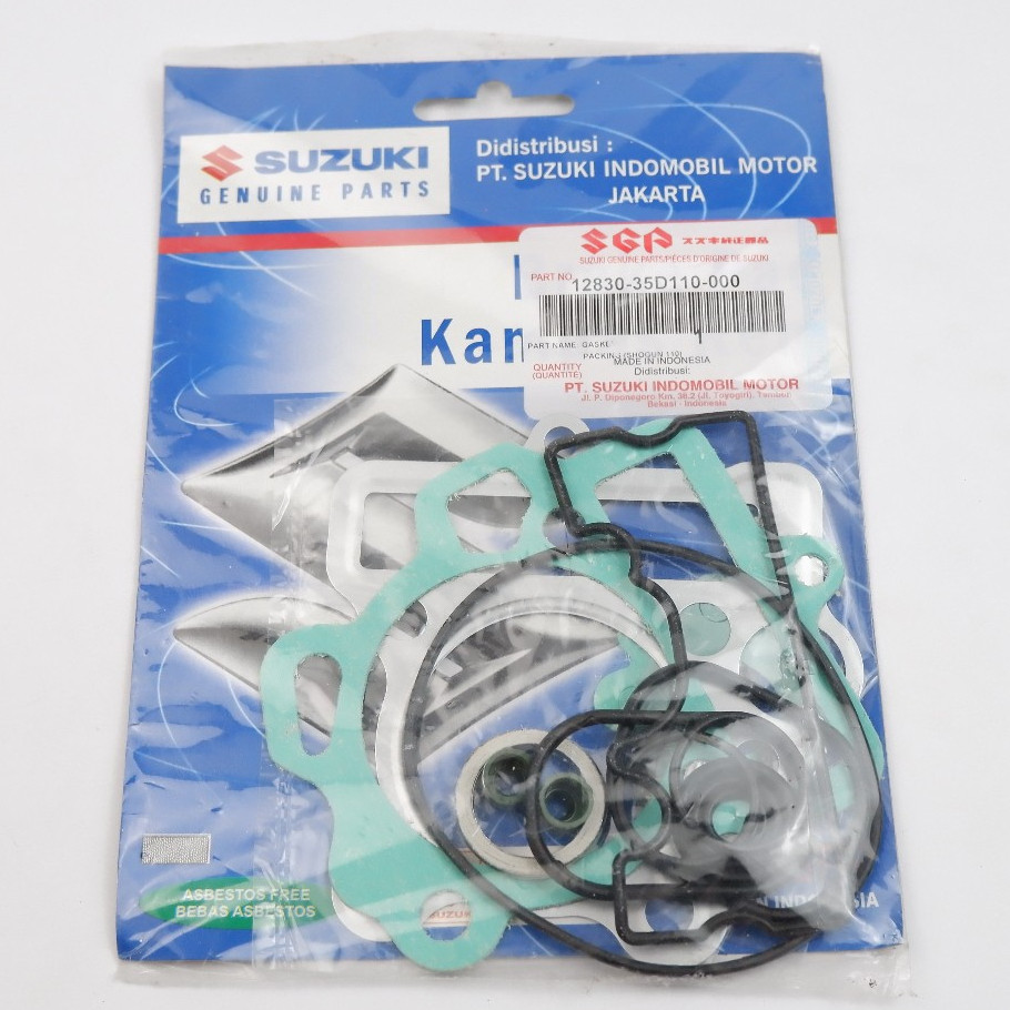 Top Set Paking Blok Seher Suzuki Shogun 110 - 35D ori part motor