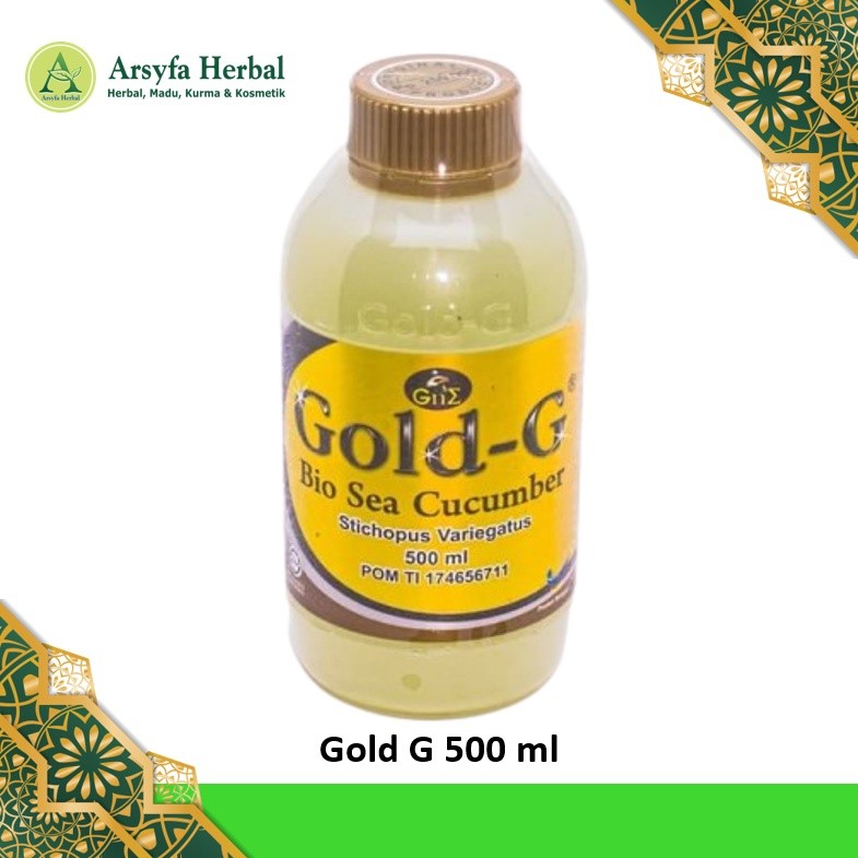 GAMAT GOLD G. Jelly Gamat Gold. Gamat Gold. Gold G  ISI 500 ML.