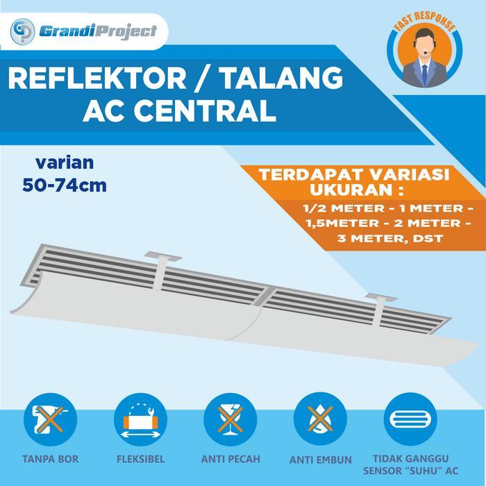 [Toko Murah Seribu] Reflektor / Talang AC Central (ukuran 50-74cm)