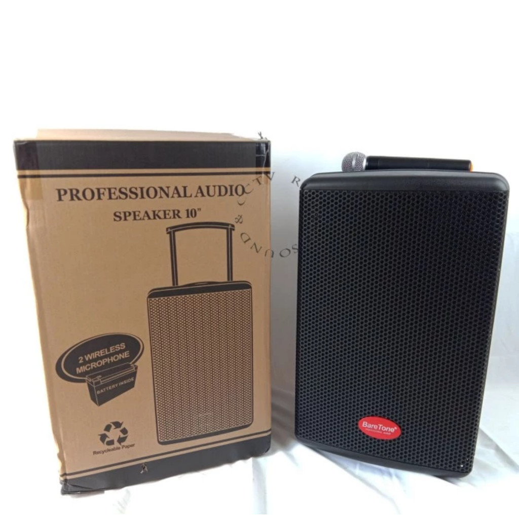 Speaker aktif portable baretone 10 inch Max10he max 10he original garansi resmi