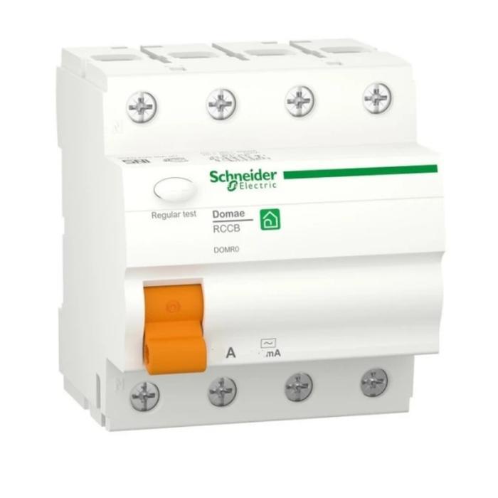 NEW RCCB ELCB DOMAE Schneider 4P 25A 30MA AC 6KA Original