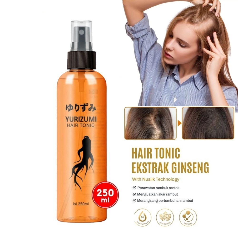 Red Ginseng Korea HAIR TONIC Serum Penumbuh Rambut Botak dan Pelebat Rambut Terlaris