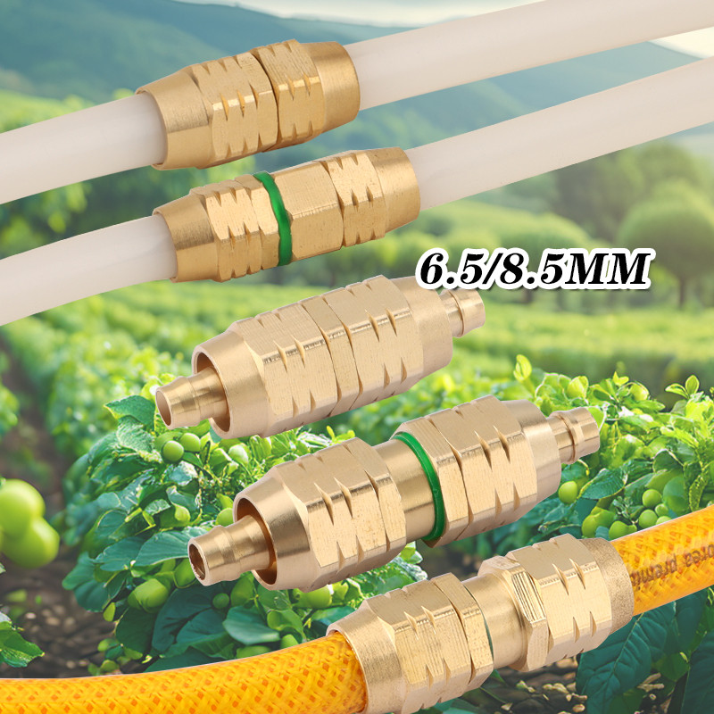 Nepel Sambungan Selang Kuningan / Nepel Lurus Kuningan / Nepel Selang